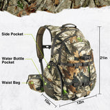 TIDEWE Hunting Backpack, Waterproof Camo Hunting Pack with Rain Cover, Long-Lasting Large Capacity Hunting Day Pack for Rifle Bow Gun (Next Camo G2) TIDEWE
