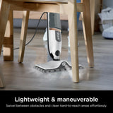Shark SteamSpot Steam Mop with Steam Blaster Technology, 3 Steam Modes, 2 Washable Pads, XL Removable Water Tank, Lightweight, Steam Cleaner for sealed Hard Floors, Hardwood, Tile, Laminate, S2001