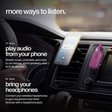 Twelve South AirFly Pro 2, Bluetooth Adapter, Pair 2 AirPods, Fuchsia Ice