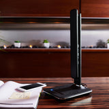 OttLite Renew LED Desk Lamp with USB Charging Port, Black