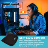 Comforts Seat Cushions | Office Chair Cushions for Desk, Car, Wheelchair| Ergonomic Memory Foam Seat Cushion