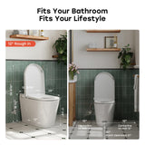 HOROW HR-N30 Non-Electric Bidet Toilet with Battery Auto Flush