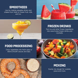 Ninja Kitchen System | All-in-One Food Processor & Blender for Smoothies | Includes Pitcher, (2) 16 oz. To-Go Cups & 8-Cup Bowl | Makes Salsa, Dough, Shakes, & Frozen Drinks | 1500W | Black | BL770
