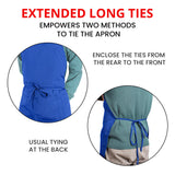 Utopia Kitchen 10 Pack Bib Apron, Unisex Adjustable Aprons with 2 Pockets, Waterdrop Resistant Cooking Kitchen Chef Apron for Men Women