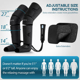 Air Compression Leg & Foot Massager with Heat – Relief for Circulation, Fatigue & Tension – Relaxing Gifts for Dad, Mom, Men & Women – Ideal for Father’s Day, Mother’s Day, Christmas & Birthdays