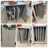 Wall-Mounted Key Cabinet | Steel Key Box with | Lockable Key Sto for Home
