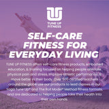 Tune Up Fitness – Coregeous Ball | Psoas Release Tool, Abdominal, Belly & Lower Back Release | Core Ball, Exercise Ball for Low Back, Stress & Digestive Relief, Improved Breathing & Sleep (Iris) Tune Up Fitness