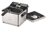 Toastmaster TM-168DF 4-Liter Stainless Steel Deep Fryer, Black
