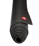 Manduka PRO Yoga Mat - For Women and Men, Non Slip, Cushion for Joint Support and Stability, Thick 6mm, 71 Inch (180cm), Black Manduka