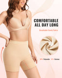 ForeverShaper Shapewear Tummy Control Seamless Slip Shorts for Under Dress Breathable Anti Chafing Shaper Shorts for Women