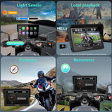 CARPURIDE W502BS for BMW Moto CarPlay & A-Auto Data Reading, Native Wonder