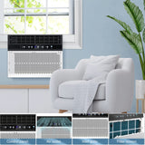 Antarctic Star 12,000 BTU Window Air Conditioners, U-Shaped Air Condtioner Unit Cools up to 550 Sq. Ft, 6 Modes 24H Timer Energy-saving Window AC Units, Full Window View, Easy to Install, White