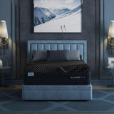 SlumberCool MAX Hybrid 3Z PRO Plush Firm 14” Cooling Mattress – SPLITHEAD King GlacierTex MAX Cover, TheraGEL Mineral Memory Foam, Zoned Lumbar Support Coils, Hybrid for Back & Stomach Hot Sleepers