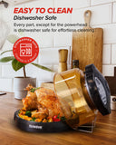 Nuwave Pro Plus 2 Air Fryer Oven, Infrared Countertop Convection, No Defrost No Preheat, Triple Combo Heating, 10-in-1 Multicooker, PFAS & BPA Free, 10LB Capacity, Dishwasher Safe Parts, 20660V03