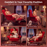 Big and Tall Office Chair, Flip Armrests for Work & Cross-Legged Pets