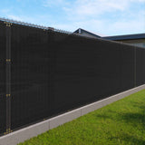 Windscreen4less 6'x50' Privacy Fence Screen Heavy Duty Windscreen Fencing Mesh Fabric Shade Net Cover