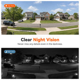 Fazoxo 2K FHD Wireless Camera for Home Security,Wi-Fi Video Doorbell Camera