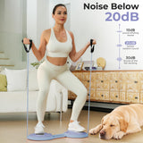 Waist Twisting Machine Exercise - Ab Twister Board MAX 300LBS | Intelligent Counting Lap & Calorie & Time, with 2 Resistance Bands | 3 Adjustable Distances