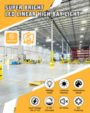 LED Linear High Bay Light, 300W 45000LM 5000K High Bay Shop Lights