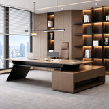 Larnavo Executive Desk - Office Desk with Large Storage Space(79IN)