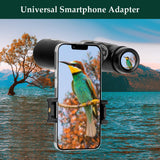 Adorrgon 12x42 HD Binoculars for Adults High Powered with Phone Adapter, Tripod and Tripod Adapter - Large View Binoculars with Clear Low Light Vision - Binoculars for Bird Watching Cruise Travel Adorrgon