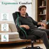 Nexthro Office Desk Chair, Executive Computer Rolling Chair with PU Leather