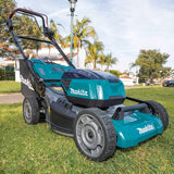 Makita XML08PT1 18V X2 (36V) LXT® Lithium‑Ion Brushless Cordless 21" Self Propelled Lawn Mower Kit with 4 Batteries (5.0Ah)