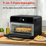 Instant Pot Omni 19QT/18L Toaster Oven Air Fryer, 7-in-1 Functions, Fits 12" Pizza, Crisps, Broils, Bakes, Roasts, Toasts, Warms, Convection, 100+ In-App Recipes, from the Makers of Instant Pot, Black