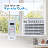 BLACK+DECKER Window or Through The Wall Air Conditioner 18000 BTU, AC Window Unit Cools Up to 1000 Square Feet