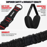 Pull Up Assistance Bands 260lbs, Heavy Pull Up Bands Resistance Bands for Pull Ups Working Out with Feet Rest, Pull Up Bar Bands Assistance Bands, Height Adjustable