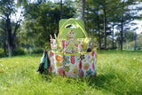 Garden Tool Set, Cute Gardening Gifts for Women, Birthday Gifts for Mom, Heavy Duty Tool Kit with Gloves, Garden Tote