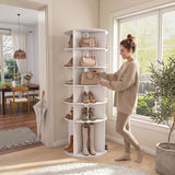 Rotating Shoe Rack,Shoe Shelf,Shoe Organizer for Closet,Spinning Shoe Racks