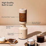 The Beast Mini Blender Plus | Mini Countertop Kitchen Blender | Blend Smoothies and Shakes, Dressings, Sauces, Dips | Extra Vessels, Straw Cap and Straws Included | 600W (Sand)