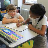 Ergotron – LearnFit Mobile Standing Desk, Adjustable Height Small Rolling Laptop Computer Sit Stand Desk with Wheels for Classroom, Office, Medical or Home Use – Adjusts from 33 to 49 Inches – Grey Ergotron