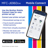 Wireless Color Inkjet All-in-One Printer with 11”x17” Capabilities and 3.5” Color Touchscreen