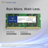 Timetec 16GB DDR4 2400MHz (PC4-2400T) PC4-19200 SODIMM Laptop RAM