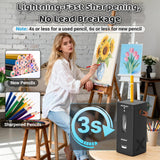 AFMAT Electric Pencil Sharpener for Classroom, Automatic Pencil Sharpener