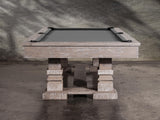 Nixon Billiards - Huck Slate Billiard Pool Table (Grey White Oak, 8 ft)