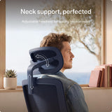 Desktronic Ergonomic Office Chair — Adjustable Desk Chair with Lumbar Support, Headrest, Armrests, Breathable Mesh Back, Height Adjustment, Comfortable Home Office Chair for Long Hours