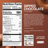 Legendary Foods High Protein Donuts, Dipped Chocolate, Low Carb, Low Sugar
