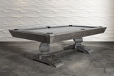 Nixon Billiards Birdy Slate Pool Table Grayson Grey Club Master II 8FT