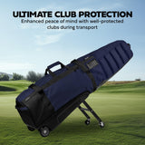 Sun Mountain ClubGlider Meridian - Prestigious Golf Bag with Wheels for Ultimate Convenience | Navy Black Sun Mountain