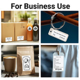ORGBRO Label Maker Machine, Z3 Barcode Label Printer, 3 Inch Bluetooth Thermal Label Maker for Address, Small Business, Kids School Items, Large Sticker