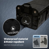 NINEDUCK Car Trunk Organizer with Lid - Heavy-Duty Extra Large Premium Black Oxford Cargo Storage NINEDUCK