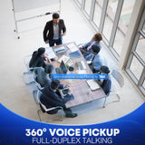 Pro Speakerphone, Conference Microphone with Directional Voice Pickup, Enhanced Voice Pickup, AI Transcription AISPEECH