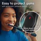 Oral-B Rechargeable Electric Toothbrush, iO2, 3 Cleaning Modes, Automatic Pressure Sensor to Protect Gums, Dark Blue