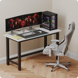 51" Home Office Desk Modern Computer Desk 51.2x23.6x29.5 inches PC Table with Thicken Frame