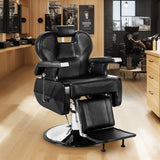 Hicomony Barber Chair Salon Chairs for Hair Stylist Heavy Duty Hydraulic Reclining for Salon Barbershop Hair Stylist Professional
