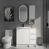 Pluriton 36'' Freestanding Bathroom Vanity with Sink, Bathroom Sink Vanity