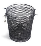 Crawfish Trap Crawdads Crayfish Trap Torpedo Heavy Duty Bait Trap Steel Mesh Wire Black with Clip Two-Piece Durable (1 Pack Trap)
